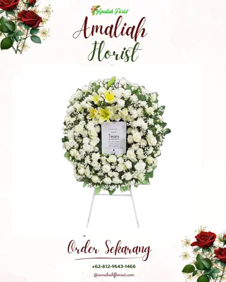 Krans Bunga Duka Bendan Dhuwur